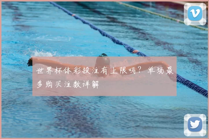 世界杯体彩投注有上限吗？单场最多购买注数详解