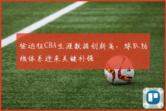 徐远征CBA生涯数据创新高，球队防线体系迎来关键补强