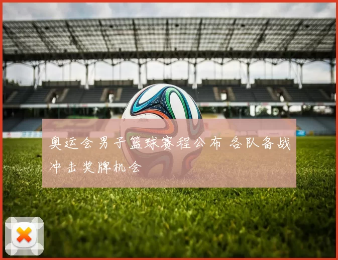 奥运会男子篮球赛程公布 各队备战冲击奖牌机会