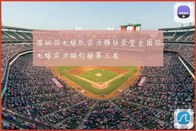 深圳羽毛球队实力强劲荣登全国羽毛球实力排行榜第三名